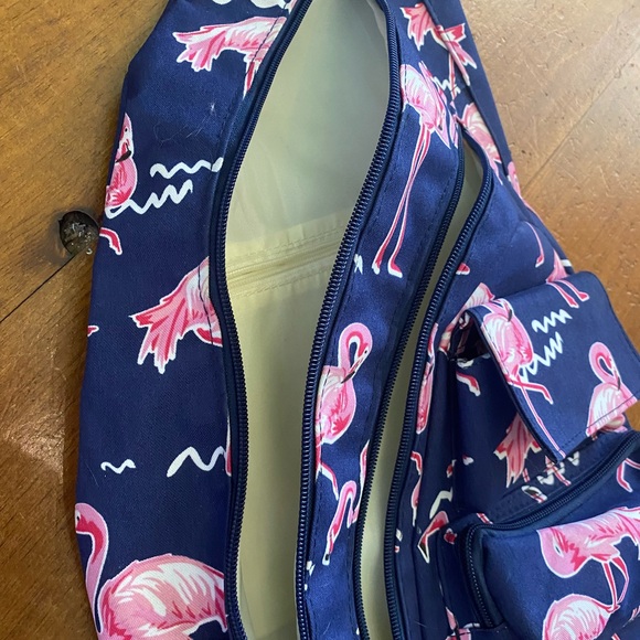 Sling Bag ~ Flamingo Print - Picture 5 of 8